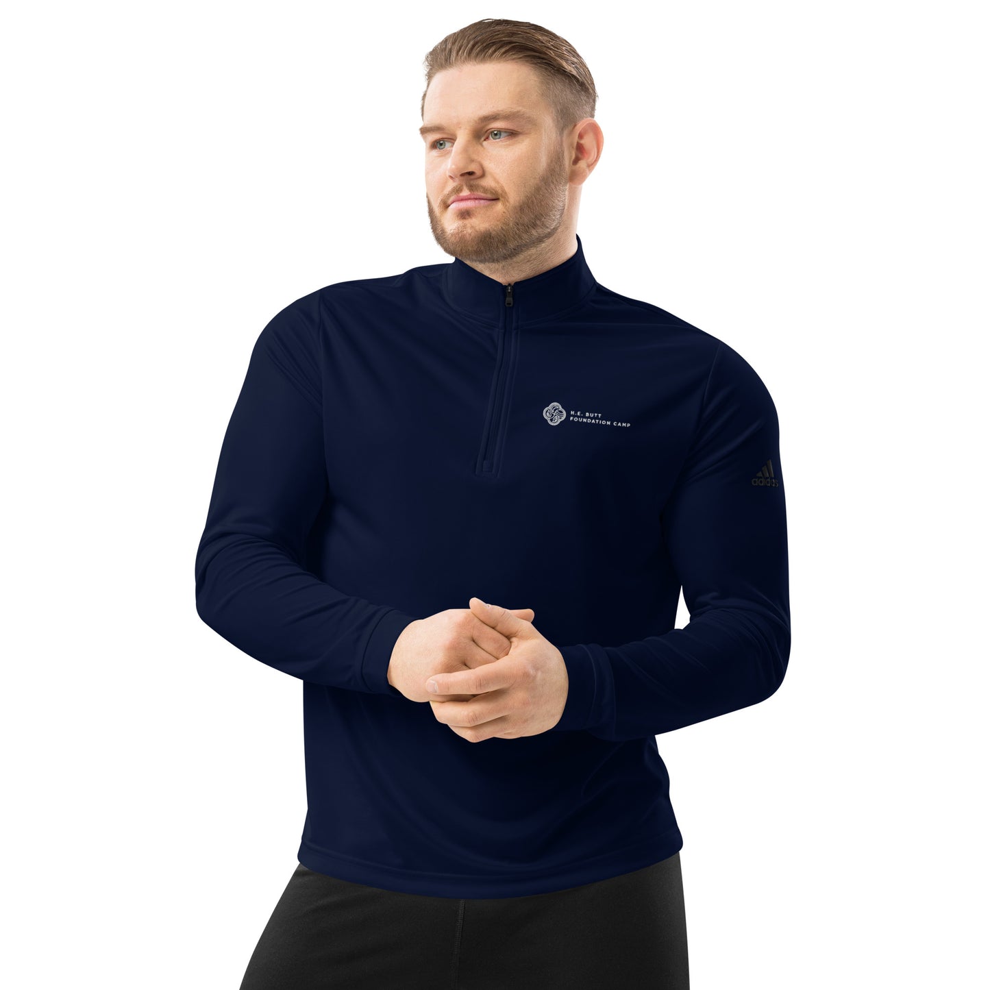 Adidas | Men's Quarter Zip Pullover - Foundation Camp