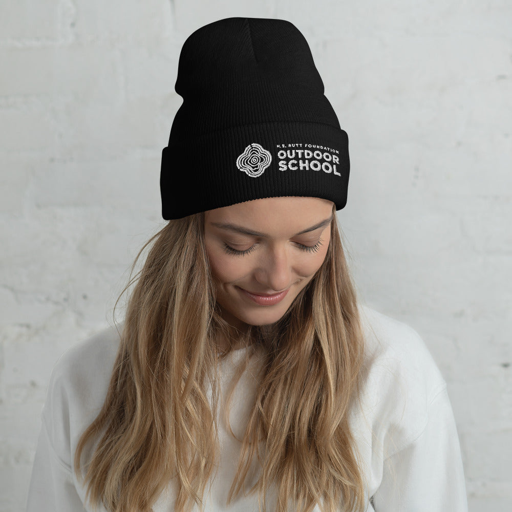 Cuffed Beanie - Outdoor School