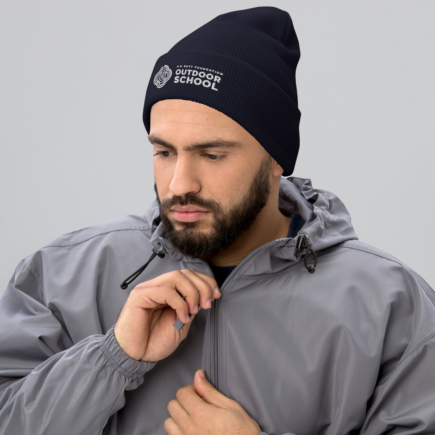 Cuffed Beanie - Outdoor School