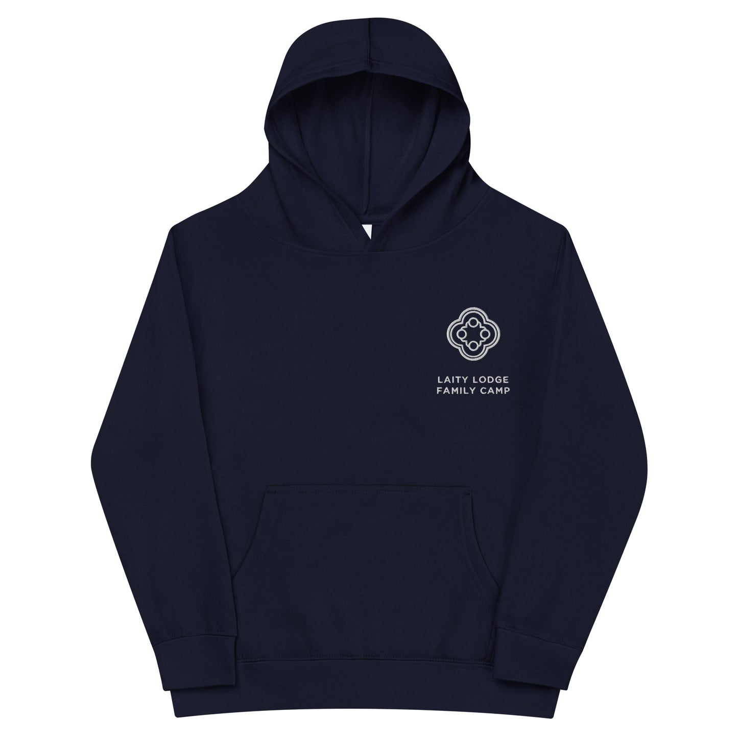 Kids fleece hoodie - Laity Lodge Family Camp