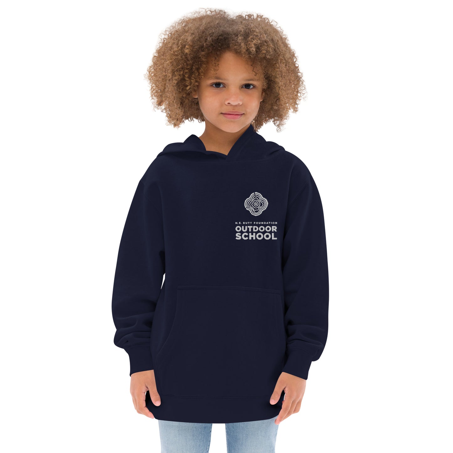 Kids fleece hoodie - Outdoor School