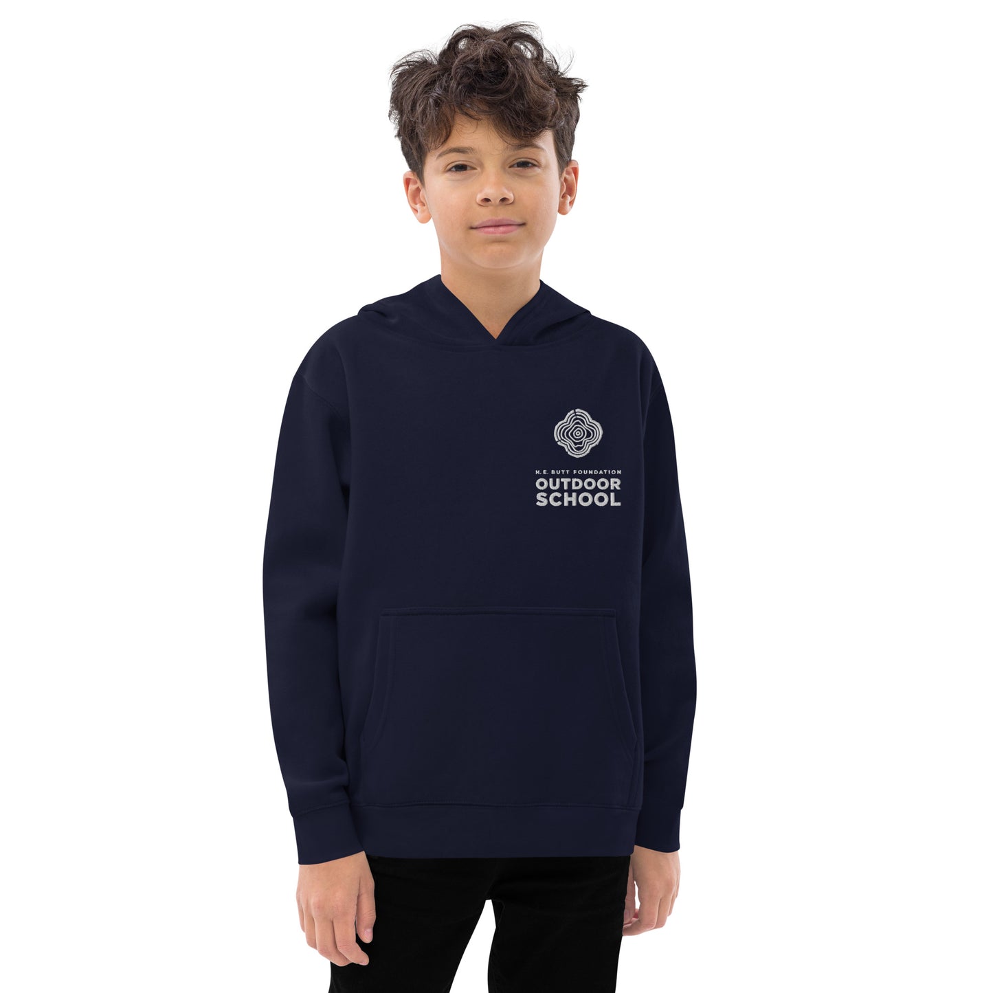 Kids fleece hoodie - Outdoor School