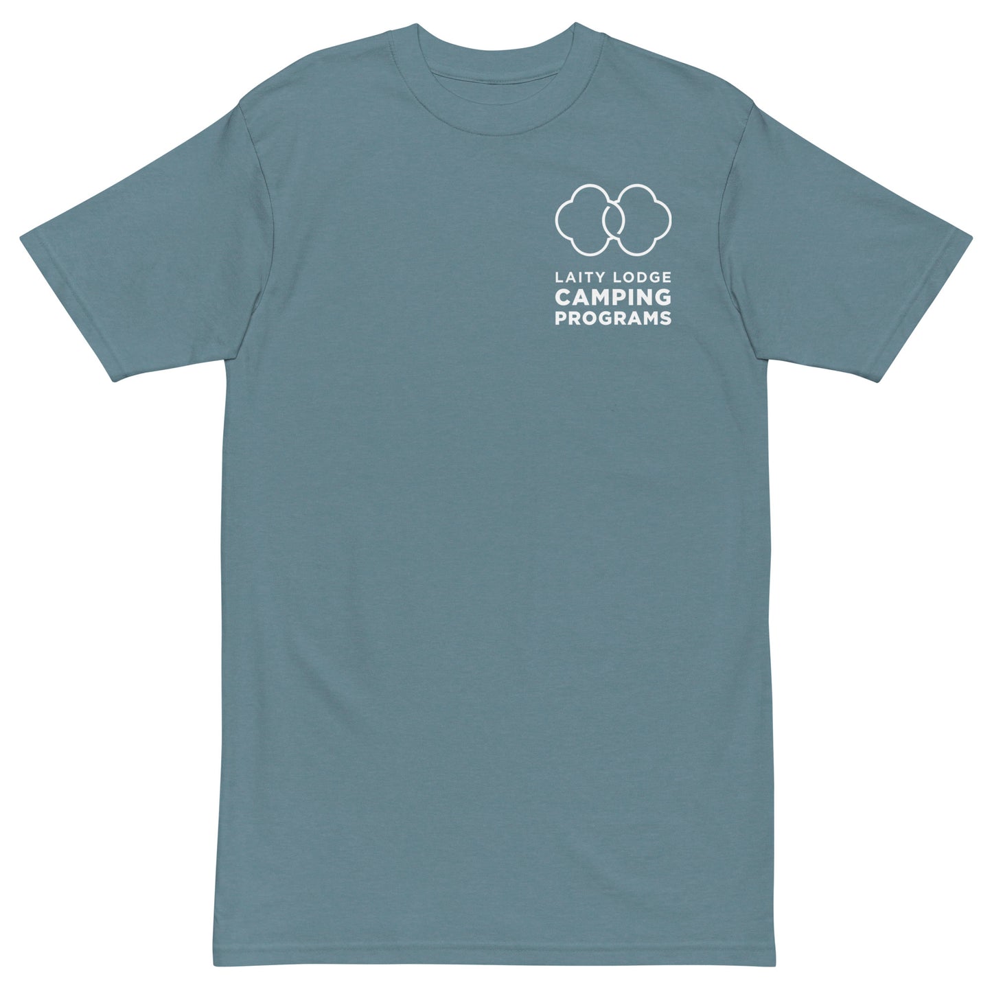 Premium Heavyweight T-shirt - Laity Lodge Camping Program