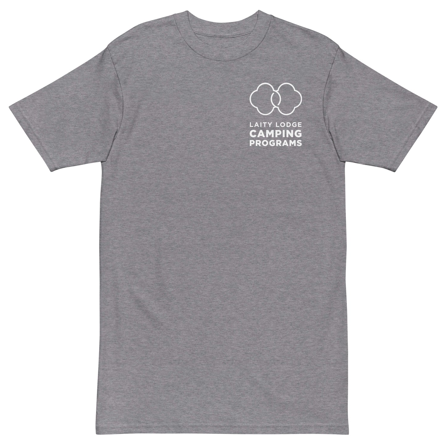 Premium Heavyweight T-shirt - Laity Lodge Camping Program