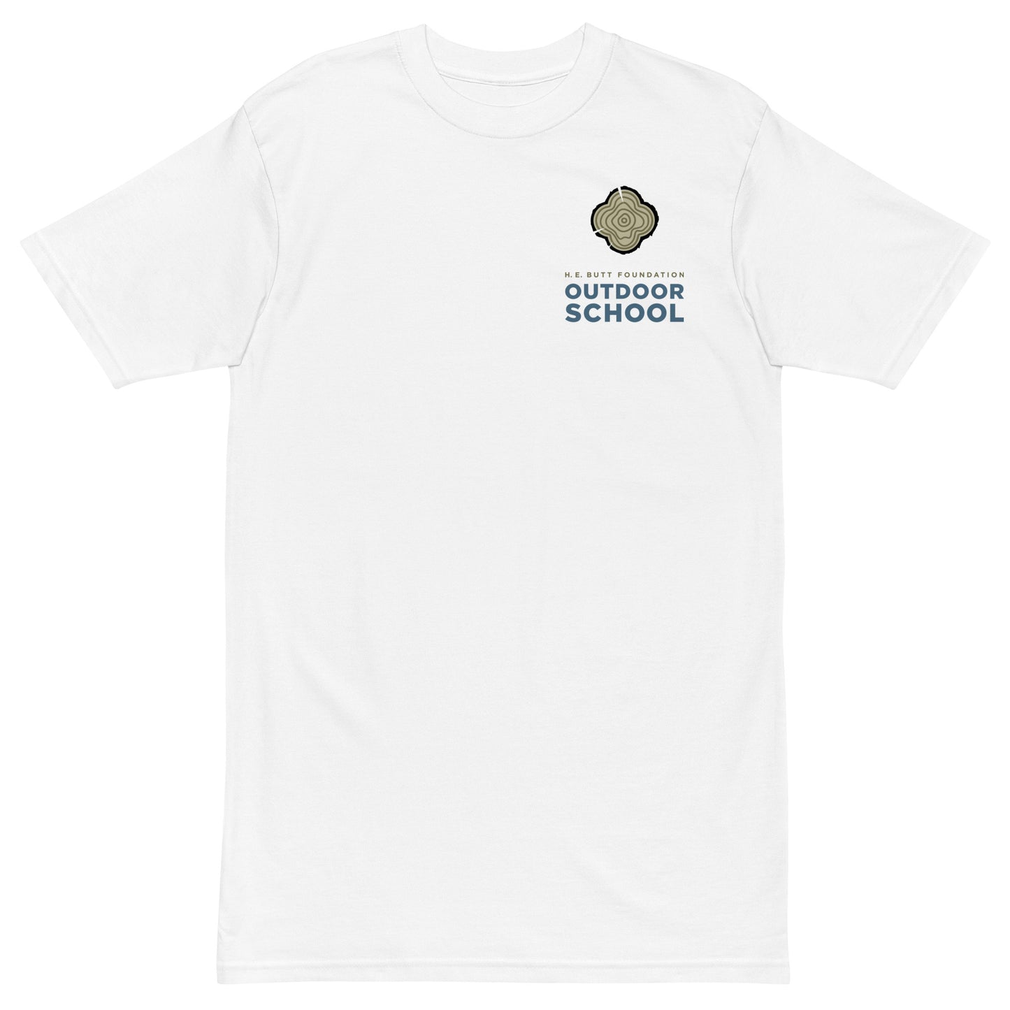 Premium Heavyweight T-shirt - Outdoor School