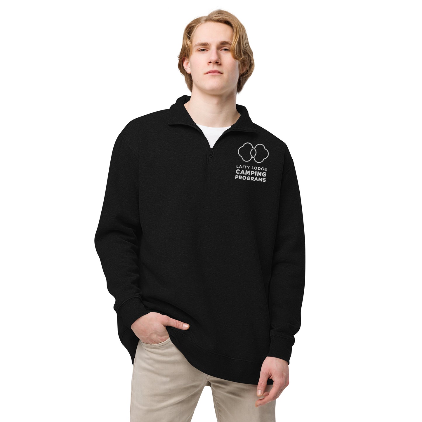 Cotton Heritage | Unisex fleece pullover - Laity Lodge Camping Programs