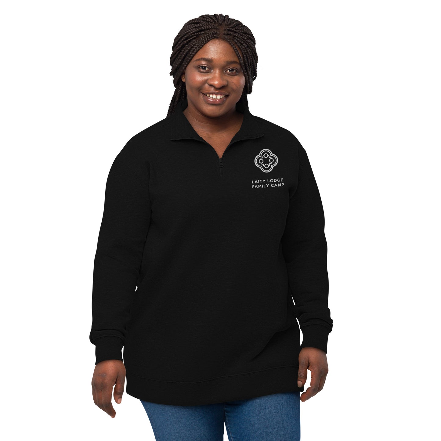 Cotton Heritage | Unisex fleece pullover - Laity Lodge Family Camp