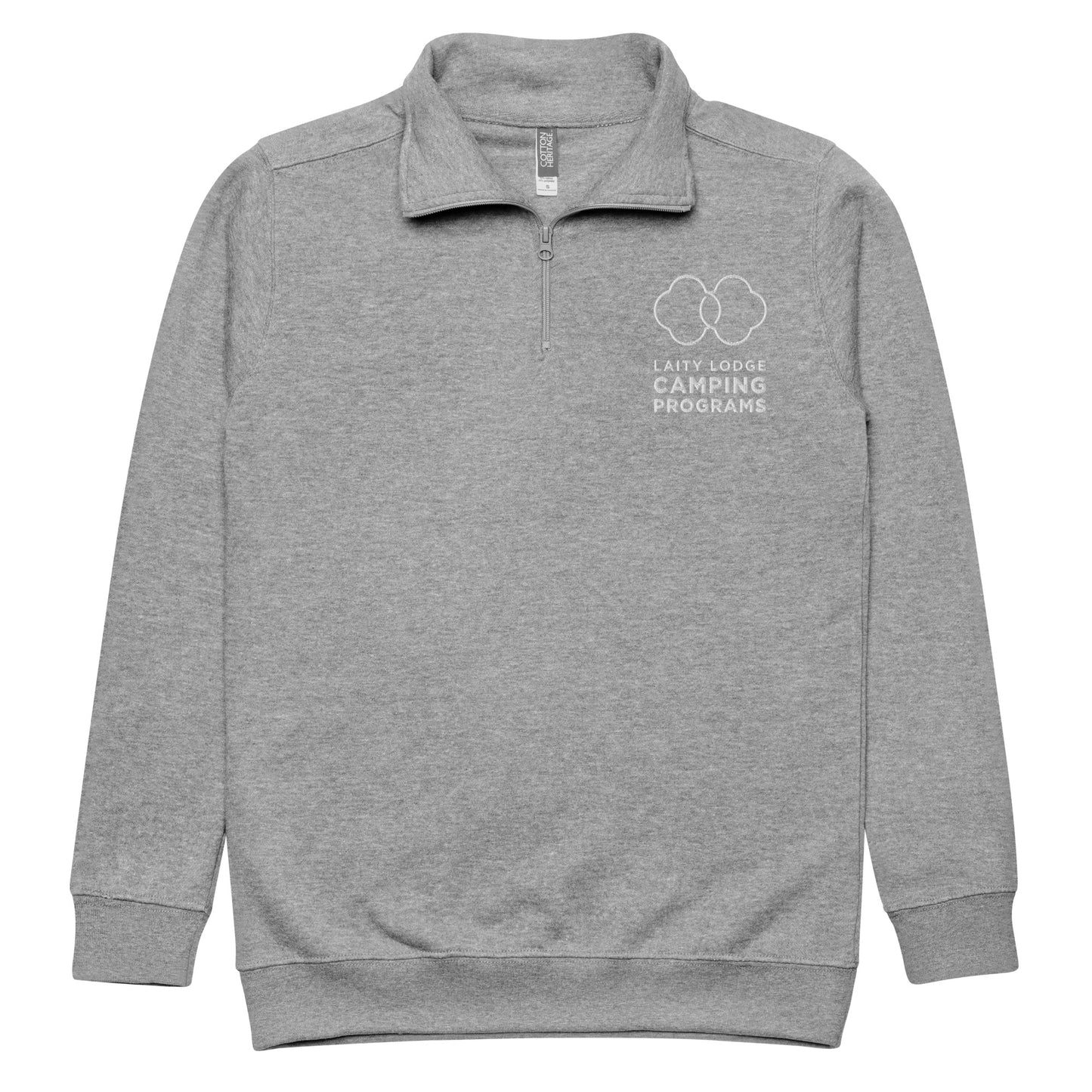 Cotton Heritage | Unisex fleece pullover - Laity Lodge Camping Programs