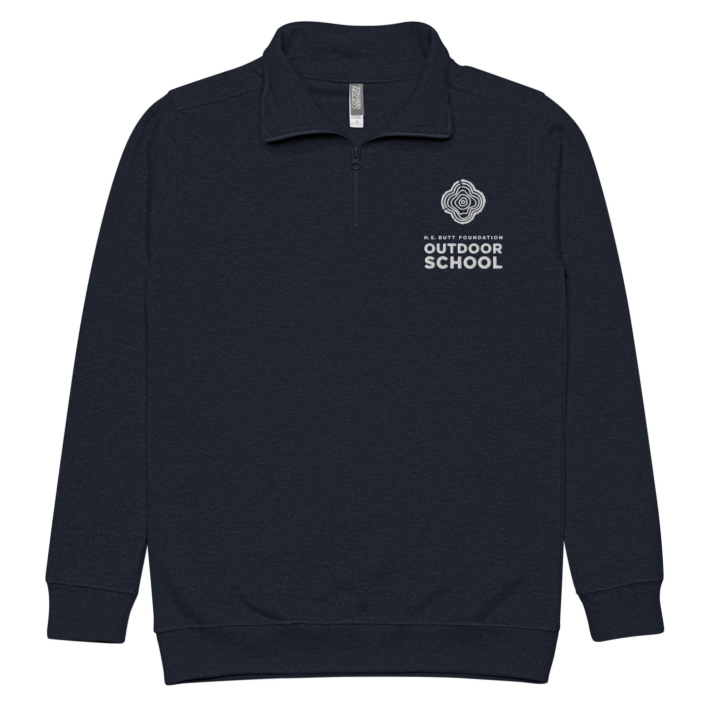 Cotton Heritage | Unisex fleece pullover - Outdoor School