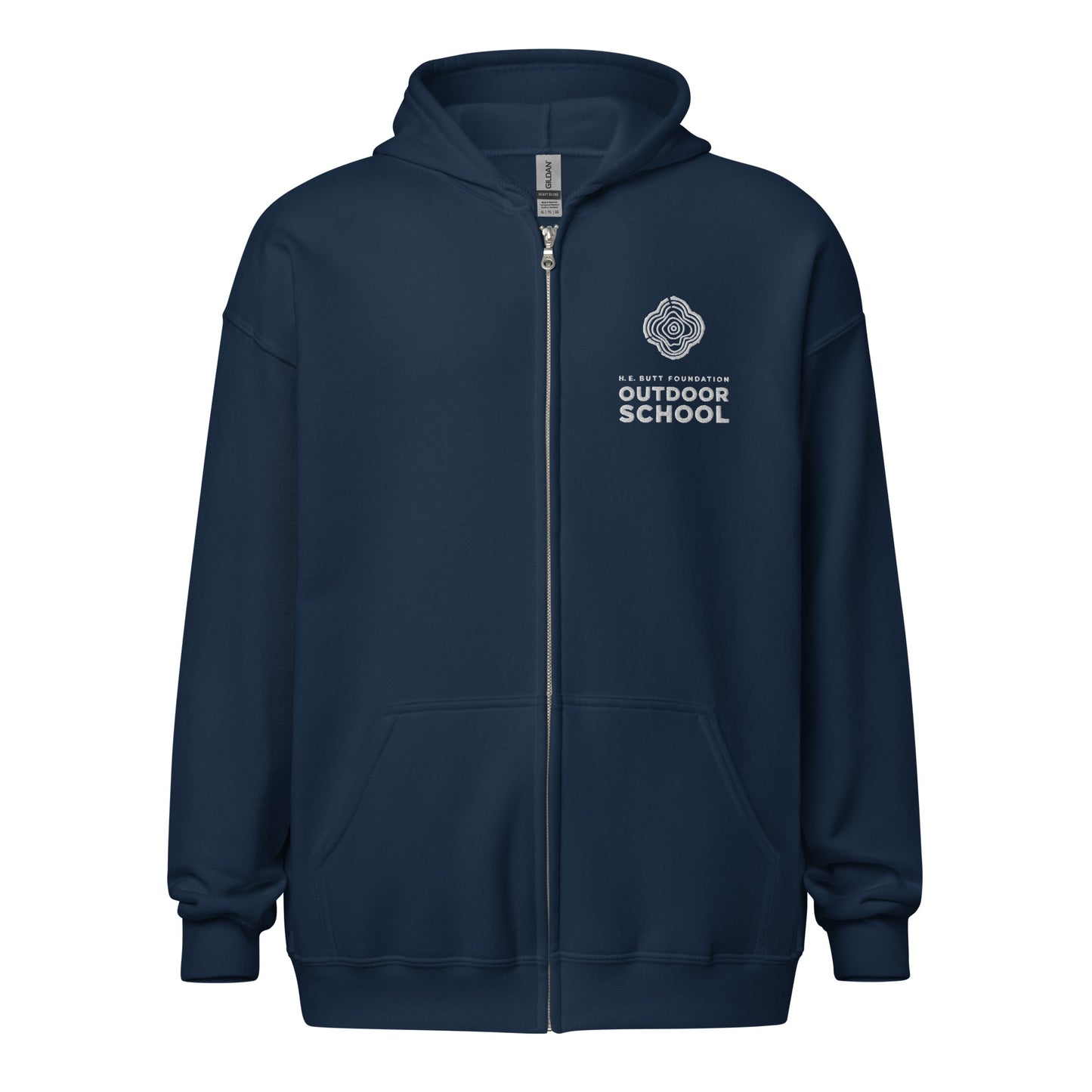 Unisex heavy blend zip hoodie - Outdoor School