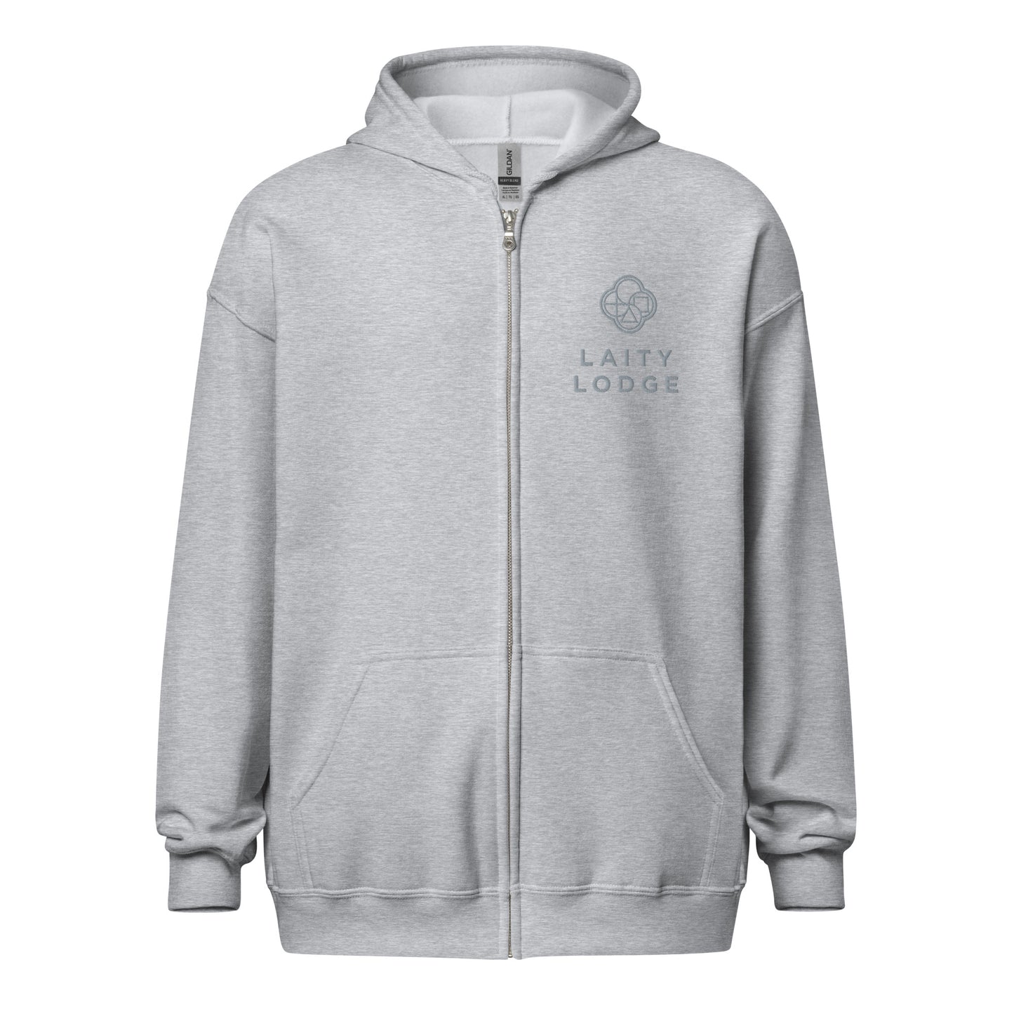 Unisex heavy blend zip hoodie - Laity Lodge