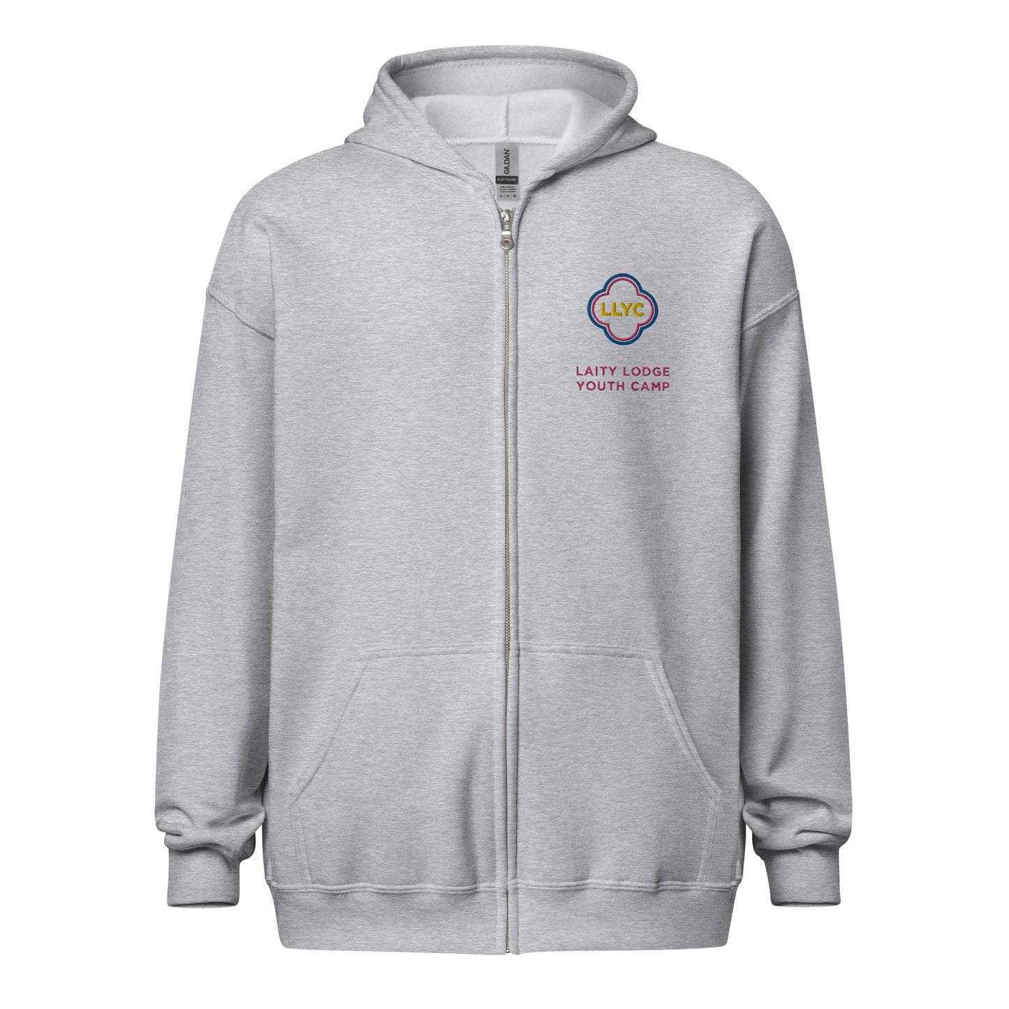 Unisex heavy blend zip hoodie - Laity Lodge Youth Camp