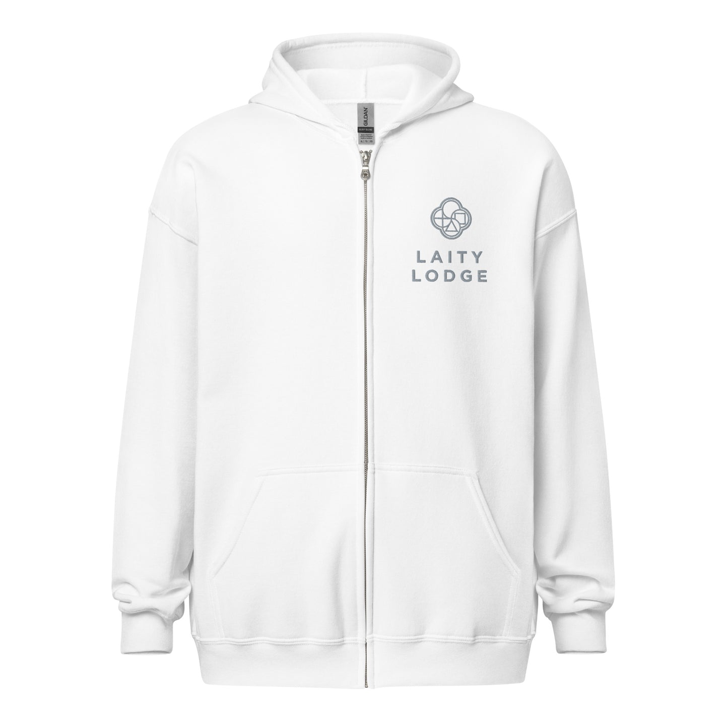 Unisex heavy blend zip hoodie - Laity Lodge