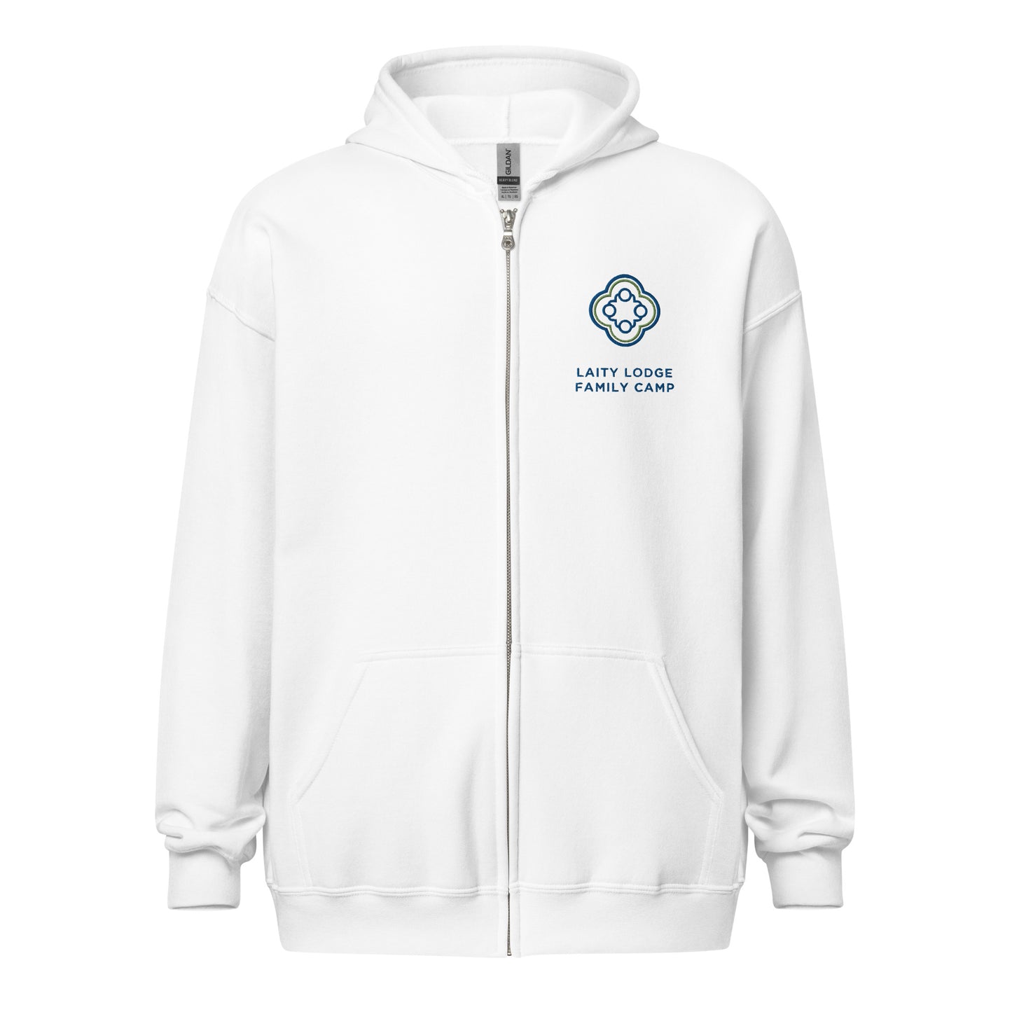 Unisex heavy blend zip hoodie - Laity Lodge Family Camp