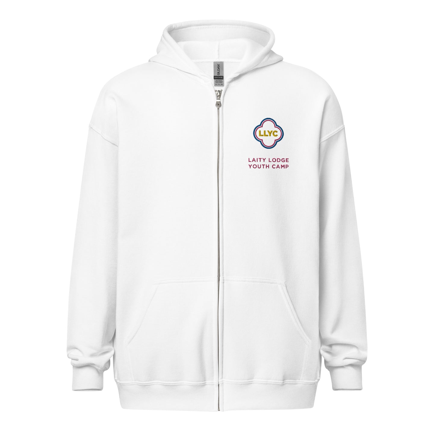 Unisex heavy blend zip hoodie - Laity Lodge Youth Camp