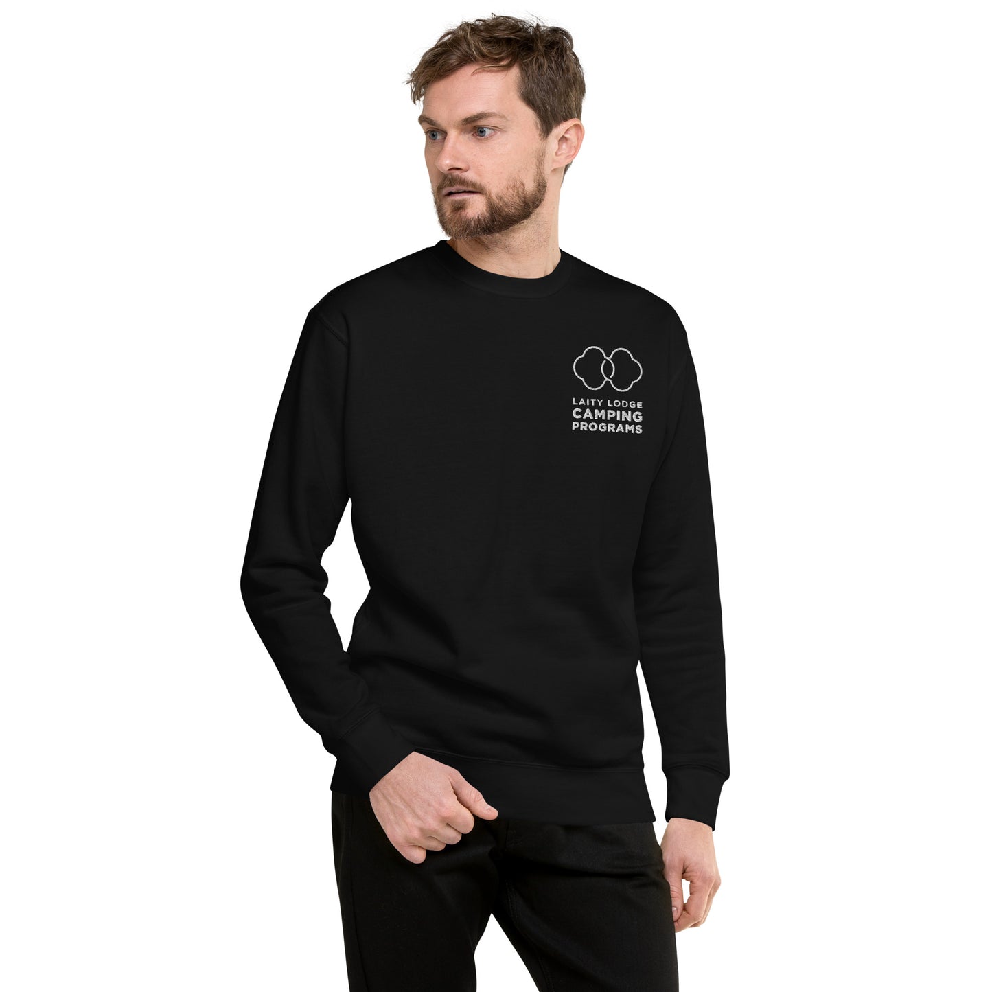 Unisex Premium Sweatshirt (fitted cut) - Laity Lodge Camping Program