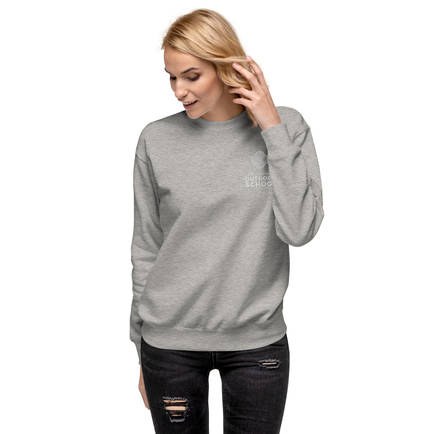 Unisex Premium Sweatshirt (fitted cut) - Outdoor School