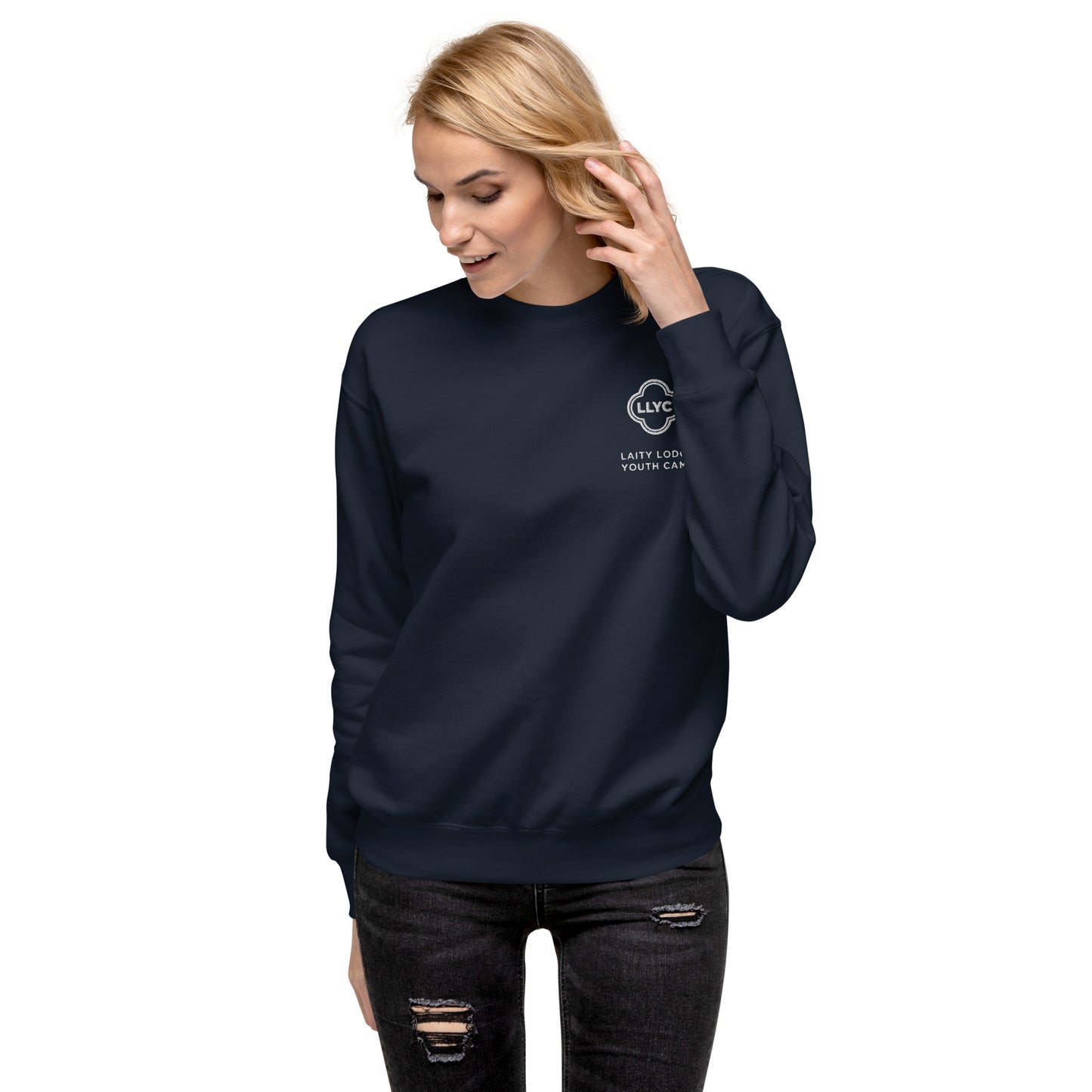 Unisex Premium Sweatshirt (fitted cut) - Laity Lodge Youth Camp