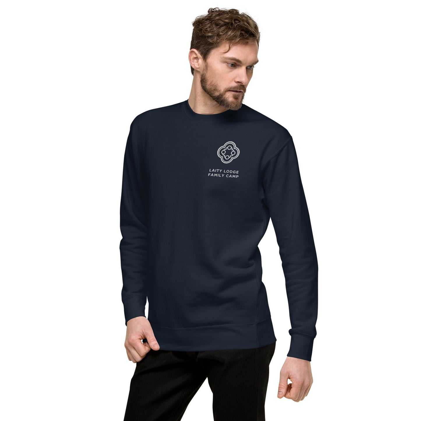 Unisex Premium Sweatshirt (fitted cut) - Laity Lodge Family Camp