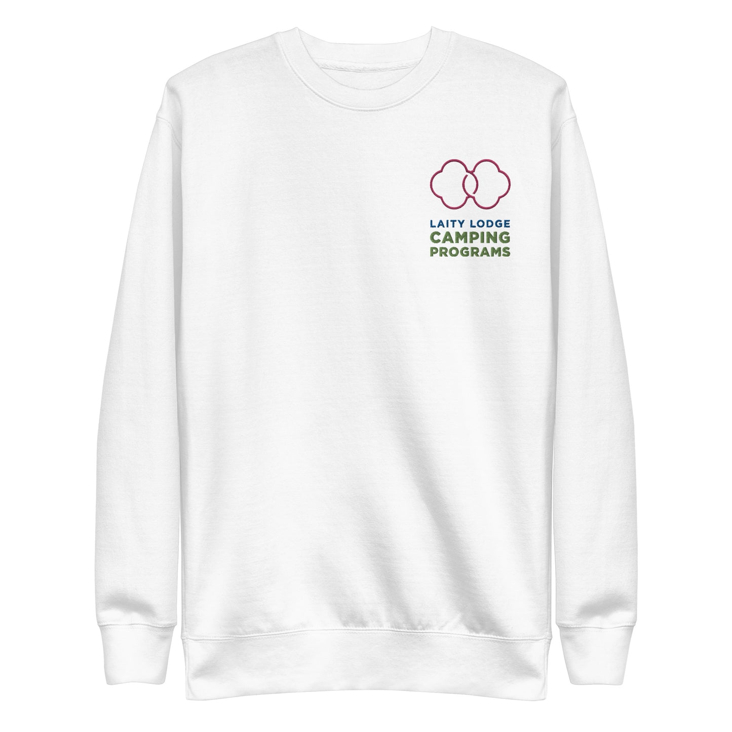 Unisex Premium Sweatshirt (fitted cut) - Laity Lodge Camping Program